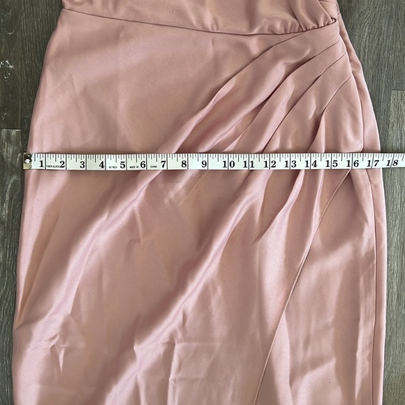 NWT Sachin & Babi Freya Charmeuse Maxi Dress 4 Dusty Rose - Picture 14 of 16
